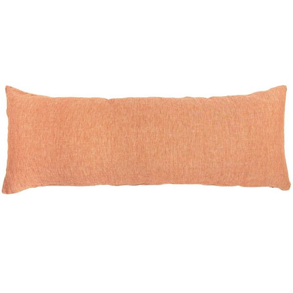 French Linen Body Pillow with Removable Sham