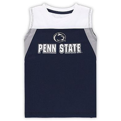 Toddler Colosseum Navy Penn State Nittany Lions Ozone Tank Top & Shorts Set