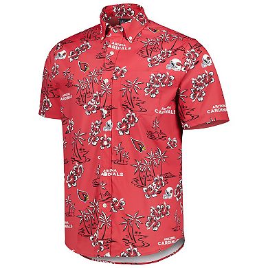 Men's Reyn Spooner Cardinal Arizona Cardinals Kekai Button-Up Shirt