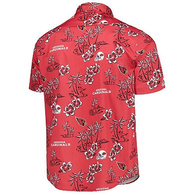 Men's Reyn Spooner Cardinal Arizona Cardinals Kekai Button-Up Shirt