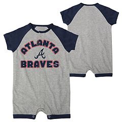 Youth Kids Nike Team ATLANTA BRAVES V-Neck Jersey Shirt Size Large 16-18  (CON15)