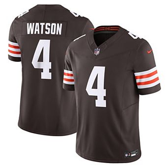 Men's Nike Deshaun Watson Brown Cleveland Browns Vapor F.U.S.E. Limited Jersey