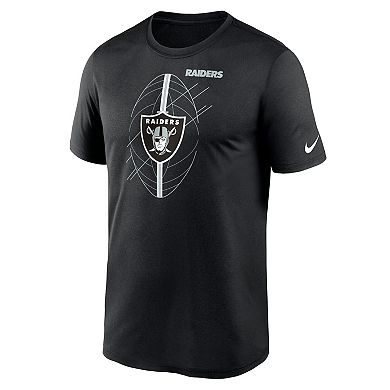 Men's Nike Black Las Vegas Raiders Legend Icon Performance T-Shirt