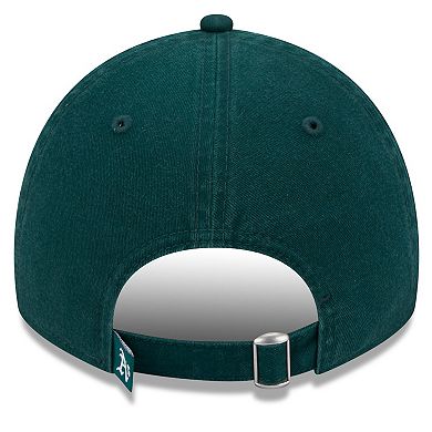 Women's New Era Green Oakland Athletics Leaves 9TWENTY Adjustable Hat