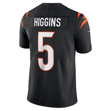 Men's Nike Tee Higgins Black Cincinnati Bengals  Vapor Untouchable Limited Jersey