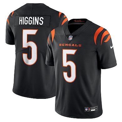Men's Nike Tee Higgins Black Cincinnati Bengals  Vapor Untouchable Limited Jersey