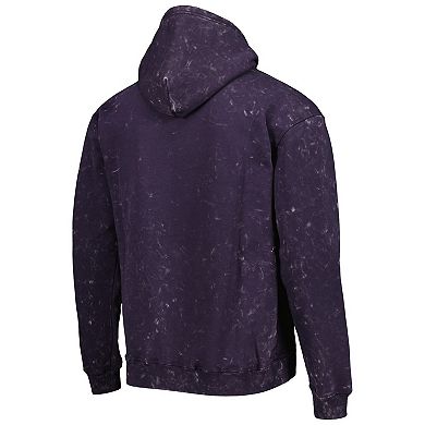 Unisex The Wild Collective Purple Phoenix Suns Tonal Acid Wash Pullover Hoodie