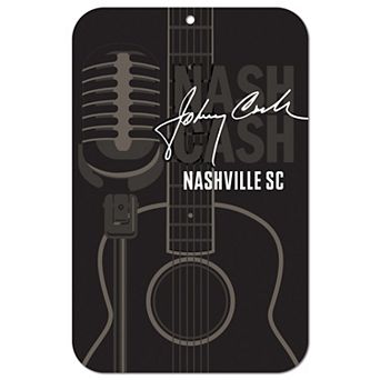 "WinCraft Nashville SC x Johnny Cash 11"" x 17"" Wood Sign"