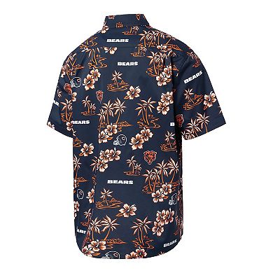 Men's Reyn Spooner Navy Chicago Bears Kekai Button-Up Shirt