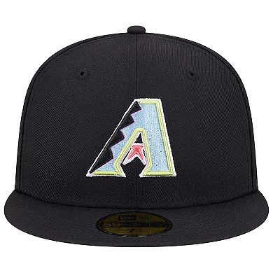 Men's New Era Black Arizona Diamondbacks Multi-Color Pack 59FIFTY ...