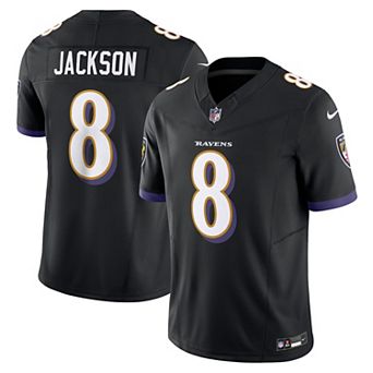 Men's Nike Lamar Jackson Black Baltimore Ravens Vapor F.U.S.E. Limited Jersey