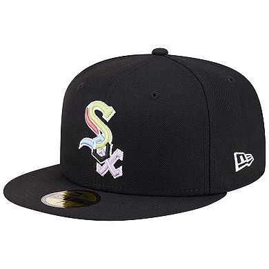 Men's New Era Black Chicago White Sox Multi-Color Pack 59FIFTY Fitted Hat
