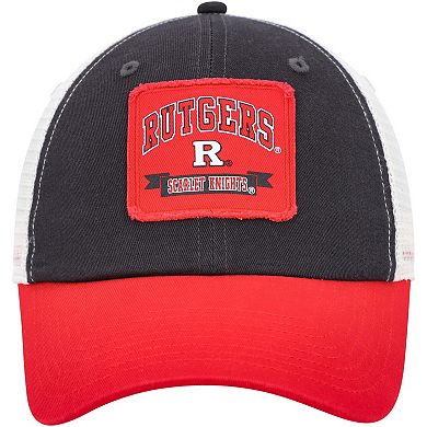 Men's Colosseum Charcoal Rutgers Scarlet Knights Objection Snapback Hat