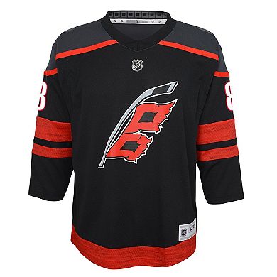 Youth Brent Burns Black Carolina Hurricanes Home Replica Player Jersey