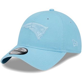 Men's New Era Light Blue New England Patriots Core Classic 2.0 Brights 9TWENTY Adjustable Hat