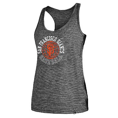 Women's New Era Black San Francisco Giants Active Racerback Tank Top