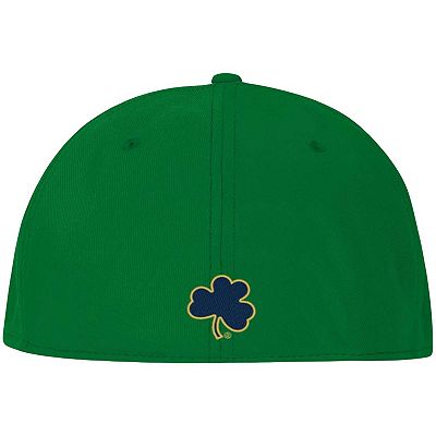 Men s Under Armour Kelly Green Notre Dame Fighting Irish Baseball Flex Fit Hat
