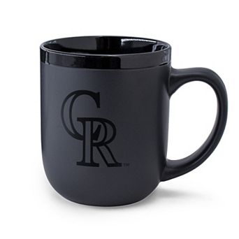 WinCraft Colorado Rockies 17oz. Black Tonal Ceramic Mug