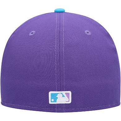 Men's New Era Purple Los Angeles Dodgers Vice 59FIFTY Fitted Hat