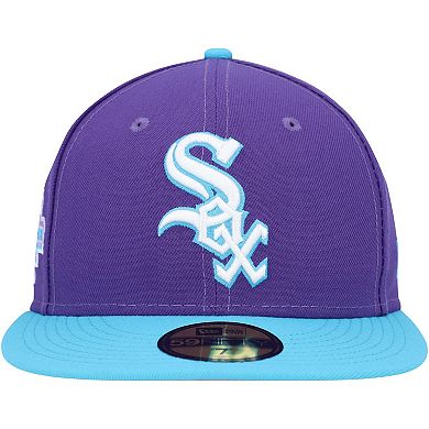 Men's New Era Purple Chicago White Sox Vice 59FIFTY Fitted Hat