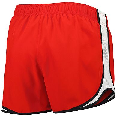 Women's Nike Scarlet Ohio State Buckeyes Tempo Performance Shorts