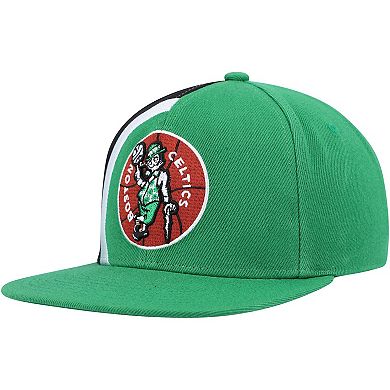 Men's Mitchell & Ness Kelly Green Boston Celtics Hardwood Classics Retroline Snapback Hat