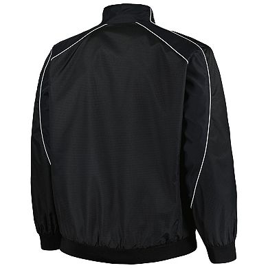 Men's Black Baltimore Orioles Nylon Full-Zip Jacket