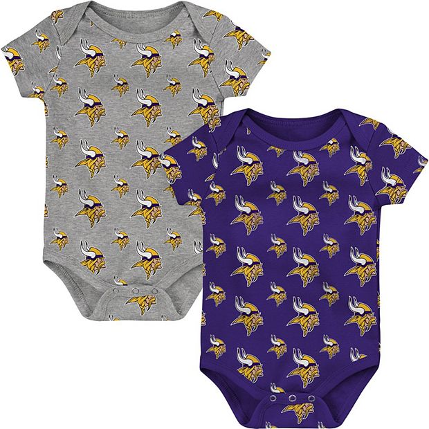 Official Minnesota Vikings Baby Rompers, Infant Vikings Clothing, Newborn  Onesie, Baby Vikings Bodysuit