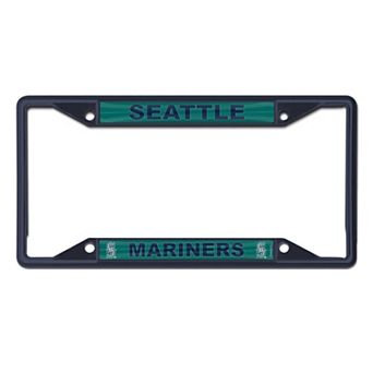 WinCraft Seattle Mariners Chrome Color License Plate Frame