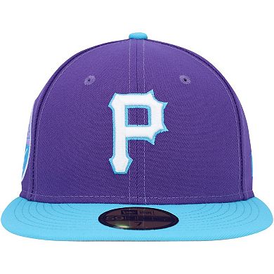 Men's New Era Purple Pittsburgh Pirates Vice 59FIFTY Fitted Hat