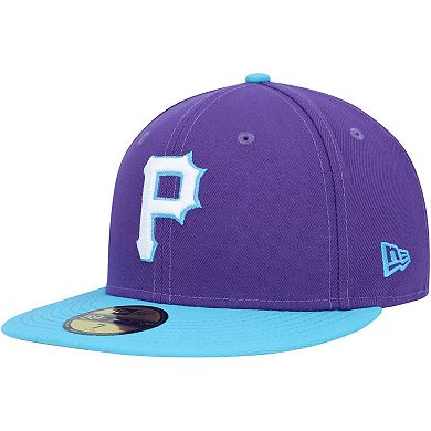 Men's New Era Purple Pittsburgh Pirates Vice 59FIFTY Fitted Hat