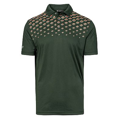 Men's Levelwear Hunter Green Minnesota Wild NHL x PGA Original Polo