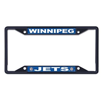 WinCraft Winnipeg Jets Chrome Color License Plate Frame