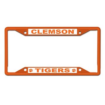 WinCraft Clemson Tigers Chrome Color License Plate Frame