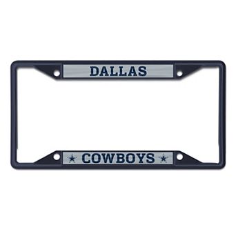 WinCraft Dallas Cowboys Chrome Color License Plate Frame