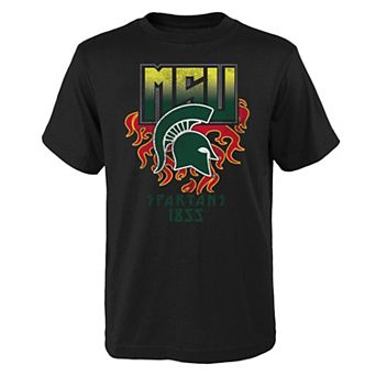 Youth Black Michigan State Spartans The Legend T-Shirt