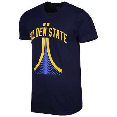 Unisex Stadium Essentials Navy Golden State Warriors Landmark T-Shirt