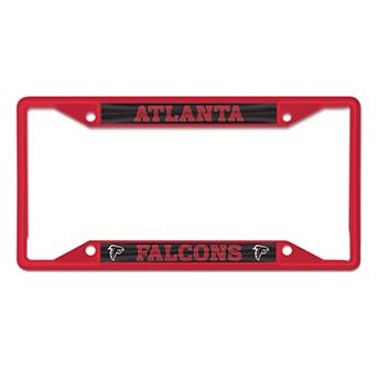 WinCraft Atlanta Falcons Chrome Color License Plate Frame