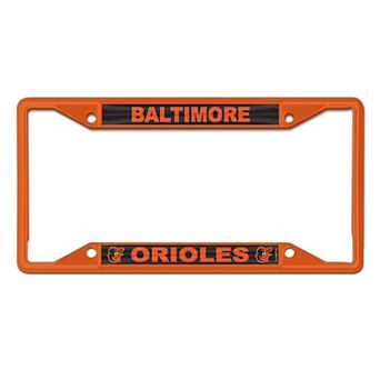 WinCraft Baltimore Orioles Chrome Color License Plate Frame