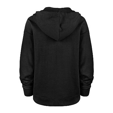 Women's '47 Black Jacksonville Jaguars Color Rise Kennedy Pullover Hoodie