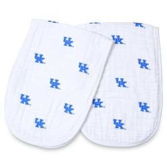 Infant Three Little Anchors Kentucky Wildcats 2-Pack Muslin Burp Cloth Set