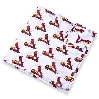 Infant Three Little Anchors White St. Louis Cardinals 47'' x 47'' Muslin Swaddle Blanket