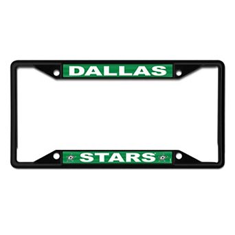 WinCraft Dallas Stars Chrome Colored License Plate Frame