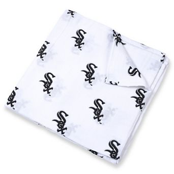 Infant White Chicago White Sox 47'' x 47'' Muslin Swaddle Blanket