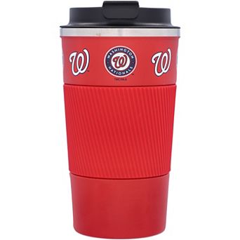 Washington Nationals 18oz Coffee Tumbler with Silicone Grip