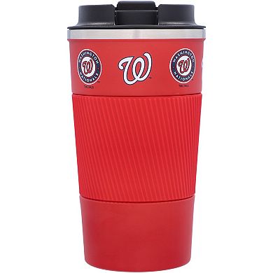 Washington Nationals 18oz Coffee Tumbler with Silicone Grip