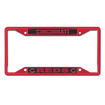 WinCraft Cincinnati Reds Chrome Color License Plate Frame