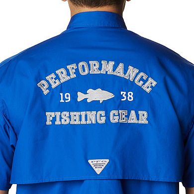 Men's Columbia Royal Kentucky Wildcats Bonehead Button-Up Shirt