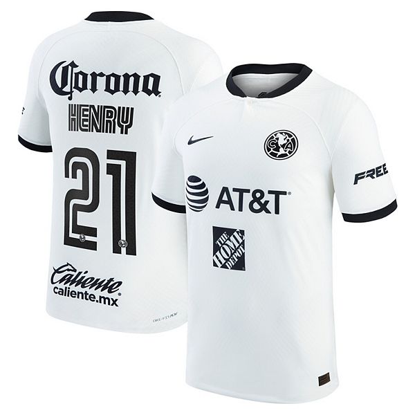 Men's Nike Henry Martin White Club America 2022/23 Third Authentic Jersey
