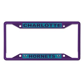 WinCraft Charlotte Hornets Chrome Color License Plate Frame